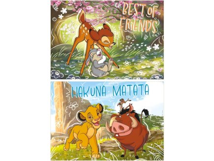 2 puzzles Disney Classics : Les meilleurs amis 2 x 100 pi�ces - Dessin anim� - Educa - 20491