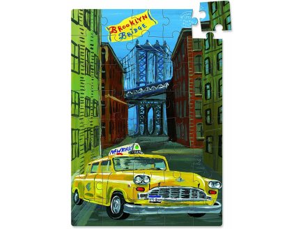 3 puzzles enfant new-york 40 - 60 - pieces - collection nathalie lete - Vilac - 8640