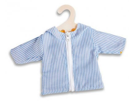 Anorak veste a capuche jaune 28/35 cm - Heless - habit poupon (26)