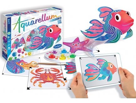 AQUARELLUM 3D FONDS MARINS - PEINTURE - SENTOSPHERE - 6702 - LOISIRS CREATIFS