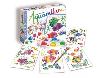 Aquarellum junior aquarium poissons - peinture - Sentosphere - 670 - loisirs creatifs