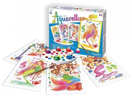 Aquarellum junior sirenes - Sentosphere - 664 - loisirs creatifs