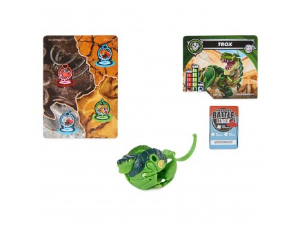 Bakugan battle league : pack special attaque : boule trox verte - saison 6 - Spin master 20141499