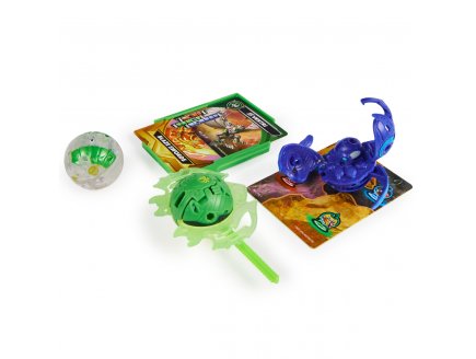 Bakugan battle league : starter pack special attaque 3 boules : ventri octogan trox - saison 6 - Spin master 20142088