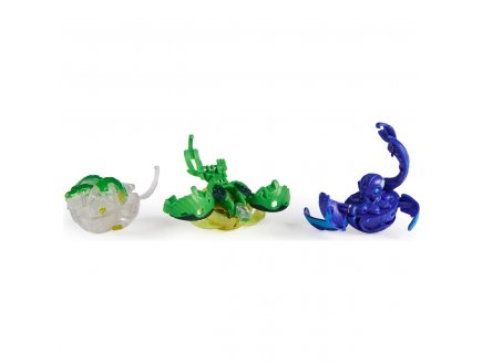 Bakugan battle league : starter pack special attaque 3 boules : ventri octogan trox - saison 6 - Spin master 20142088