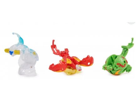 Bakugan Battle League : Starter Pack sp�cial attaque 3 boules : Ventri Smoke Hammerhead - Saison 6 - Spin Master