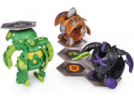 Bakugan battle planet - pack de demarrage ventus pandoxx : 3 boules - Spin master 20119858