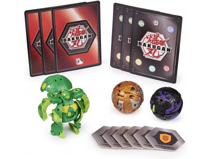Bakugan battle planet - pack de demarrage ventus pandoxx : 3 boules - Spin master 20119858