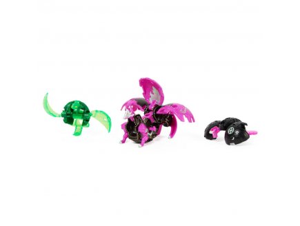 Bakugan evolutions : blitz fox - nano riptide - nano fury - platinum power up - saison 4 - Spin master 20138077