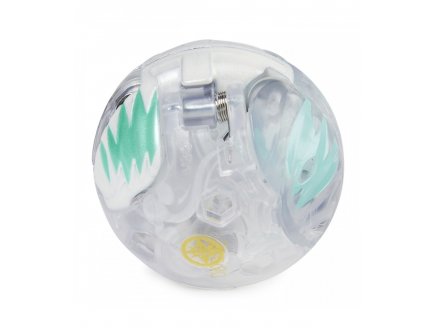 Bakugan evolutions : neo pegatrix avec carte - boule blanche transparente - platinum series - saison 4 - Spin master 20136014