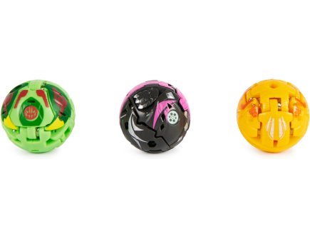 Bakugan evolutions : pack de demarrage 3 boules : serpillious colossus neo dragonoid - saison 4 - Spin master 20137396