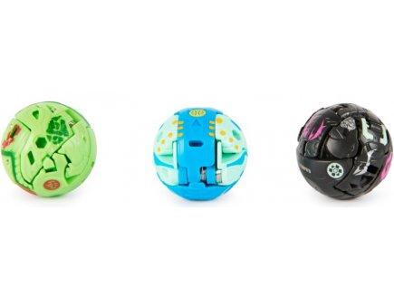 Bakugan evolutions : pack de demarrage 3 boules : tretorous pharol neo dragonoid - saison 4 - Spin master 20137397