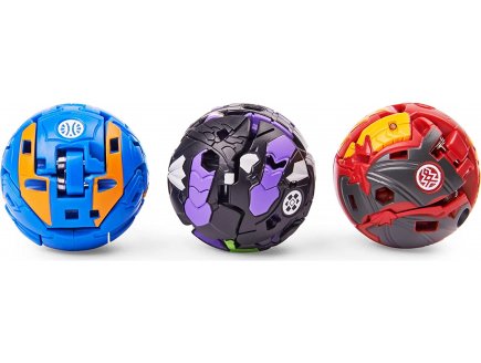 Bakugan geogan rising : pack de demarrage 3 boules : toronoid behemos ninjiton - saison 3 - Spin master 20135562