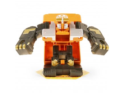 Bakugan geogan rising - pack geogan deka titan king : 1 grand cube brun - jumbo - spin master 20136550