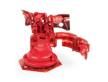Bakugan geogan rising - pack geogan deka viperagon : 1 grand cylindre rouge - jumbo - spin master 20136551