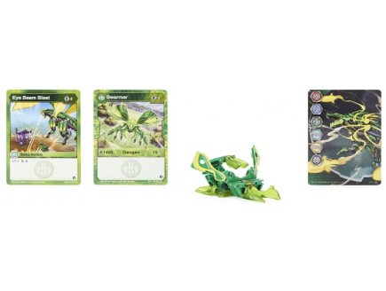 Bakugan geogan rising : swarmer avec carte - geogan vert - saison 3 - Spin master 20134833