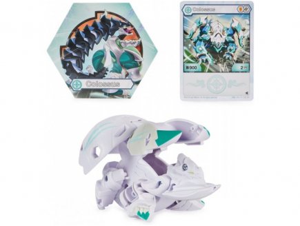 Bakugan legends - pack deka colossus : 1 grande boule jumbo blanche - spin master 20140291