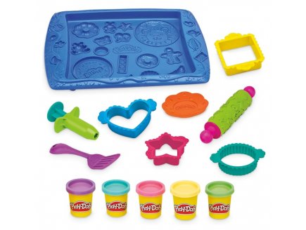 Biscuits en fête Play-Doh - Pate à Modeler, Accessoires - Hasbro - B0307 - Pâtisserie, Cookies, Gâteaux