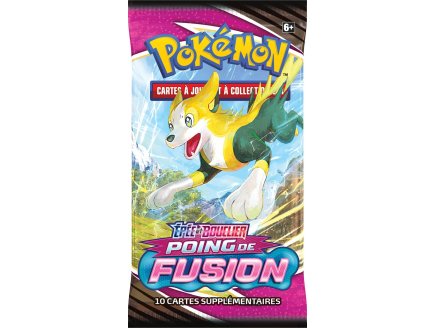 Booster pokemon epee et bouclier 08 - poing de fusion - Asmodee - cartes a collectionner