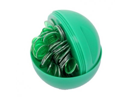 Boule de loto magnetique numerotee vert + 100 pions - kit 2 en 1 - Lotoquine