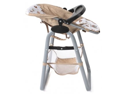 Chaise Haute Oursons poupe - Bayer Chic 2000 - 65563 - Accessoire poupon