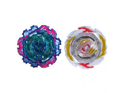 Coffret 2 toupies beyblade burst quad strike : ambush achilles a8 et gambit dragon d8 - hasbro