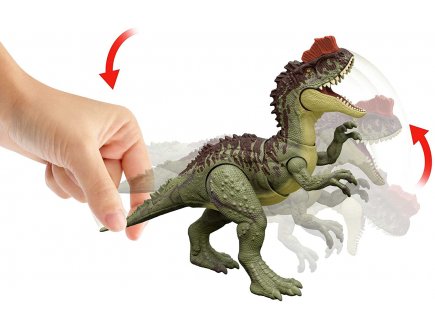 Coffret dinosaure mega destructeurs : yangchuanosaurus - articule - dino escape - jurassic world - Mattel hdx49
