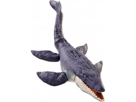 Coffret dinosaure protecteur des oceans : mosasaurus geant 71 cm - articule - dino - jurassic world - Mattel hnj57