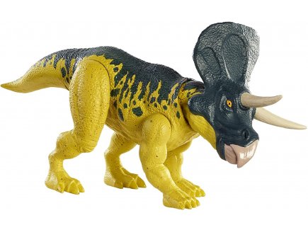 Coffret dinosaure sauvage zuniceratops - jurassic world - Mattel