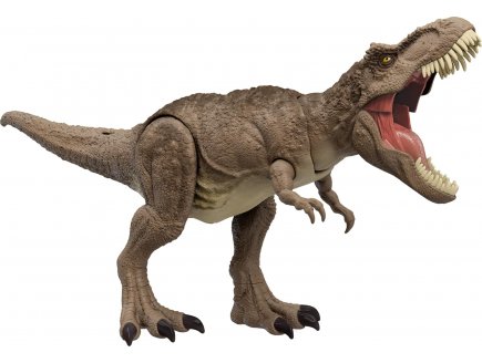 Coffret dinosaure tyrannosaurus rex - epic evolution - articule et sonore - dino attaque impitoyable - jurassic world - Mattel hxf53