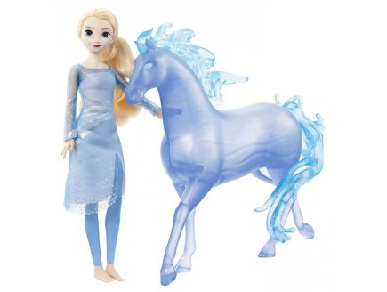 Coffret Disney Frozen poupe Elsa & cheval Nokk - la Reine des Neiges 2 - Mattel - HLW58