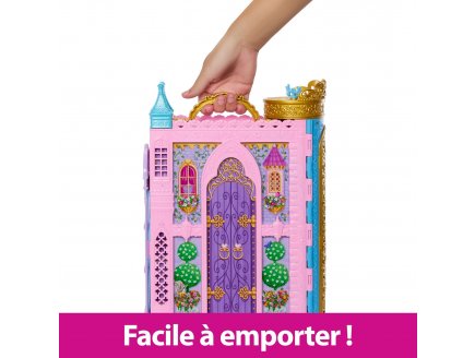 Coffret disney princesse : le dressing 61 cm tranportable + 25 accessoires - Mattel - hxc20