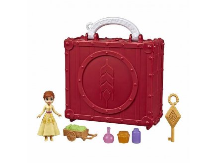 Coffret Disney princesse reine des neiges 2 : la boutique d'anna - mini figurine - pop adventures - e7080 - mini poupee