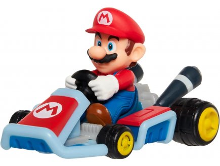 Coffret Mario Kart : Kart Mario 8 cm - Véhicule Miniature - Nintendo