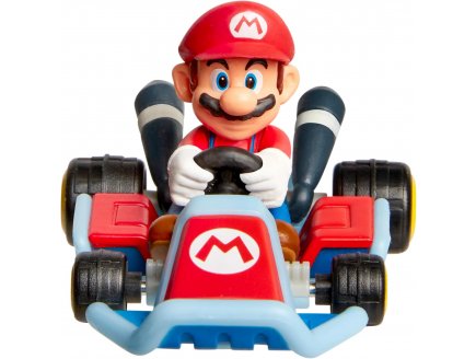 Coffret Mario Kart : Kart Mario 8 cm - Véhicule Miniature - Nintendo