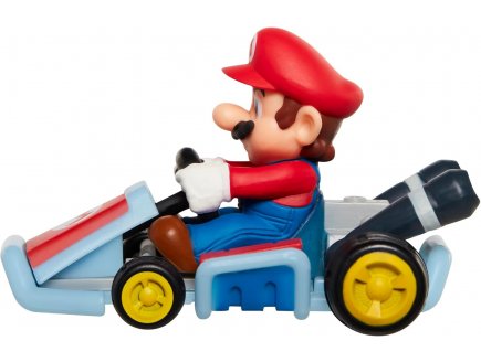 Coffret Mario Kart : Kart Mario 8 cm - Véhicule Miniature - Nintendo