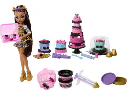 Coffret Monster High Kit Gâteau d’anniversaire Clawdeen Wolf - Mattel - JBG78