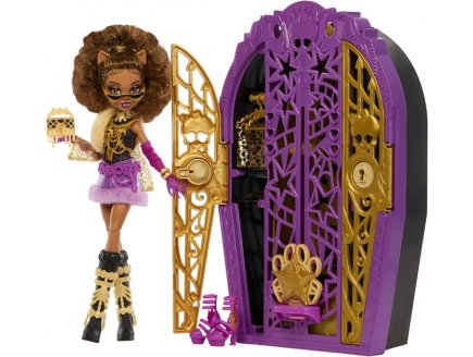 Coffret Monster High Monstrueux Secrets Clawdeen Wolf - Poup�e, dressing, accessoires - Mattel - JBG80