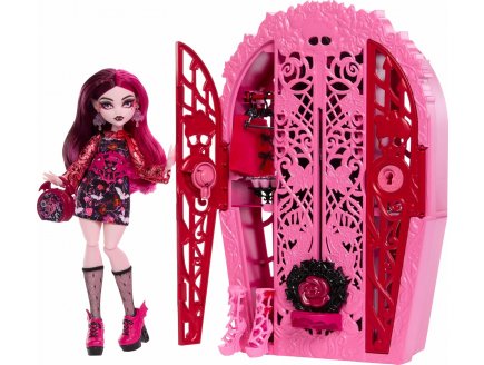 Coffret Monster High Monstrueux Secrets Énigmes Du Jardin Draculaura - poupée, dressing, accessoires - Mattel - HYT72
