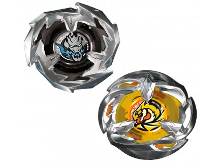 Coffret Pack Toupie Beyblade X : Gale Wyvern 3-60T et Sword Dran 3-80B - Type �quilibre et endurance - Dual Pack