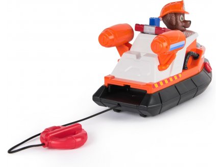 Coffret Pat Patrouille Fire Rescue : Bateau de Pompier + Zuma et raton Laveur - Vhicule - Figurine Chien - Paw Patrol - Spin master