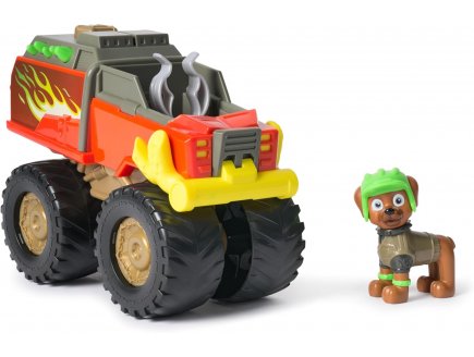 Coffret pat patrouille rescue wheels : tout terrain + boomer - vehicule transformable - figurine chien - paw patrol - Spin master