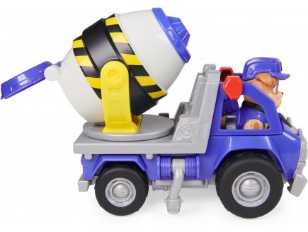 Coffret pat patrouille ruben & cie : camion toupie + mix - vehicule de luxe - figurine chien - paw patrol - Spin master