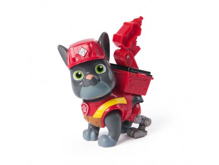 Coffret Pat Patrouille Ruben & Cie : Figurine chien Charlie 7 cm - Paw Patrol - Spin Master