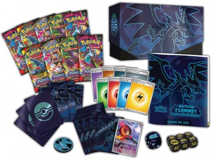 Coffret Pokemon dresseur d'Elite ME02 M�ga-�volutions - Flammes Fantasmagoriques - cartes a collectionner Fran�aise