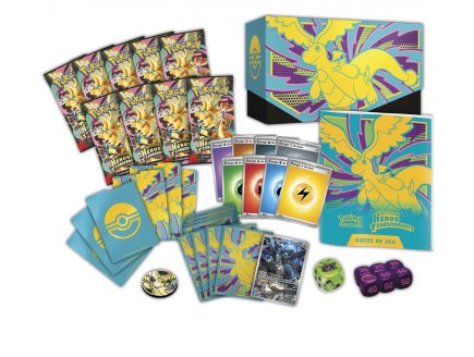 Coffret Pokemon dresseur d'Elite ME2.5 M�ga-�volutions - H�ros Transcendants - cartes a collectionner Fran�aise
