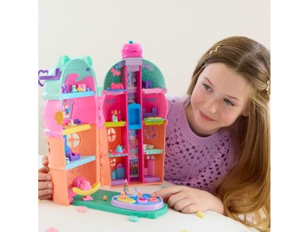 Coffret Polly Pocket Maison Cornet de Glace + 2 figurines + 24 accessoires - Mattel - JFT91 - Poup�e