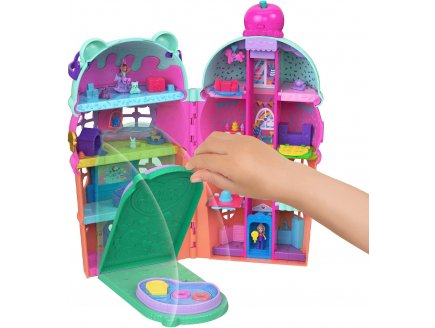 Coffret Polly Pocket Maison Cornet de Glace + 2 figurines + 24 accessoires - Mattel - JFT91 - Poup�e