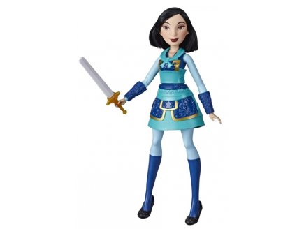 Coffret poupee mulan tenue de guerriere - disney princess - Hasbro - 44378