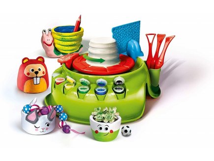 Crea idea tour de potier - poterie - Clementoni - 15236